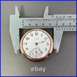 Waltham Pocket Watch 1899 Grade 620, 16s 15j, Gold Filled Case, looks good, runs