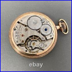 Waltham Pocket Watch 1899 Grade 620, 16s 15j, Gold Filled Case, looks good, runs