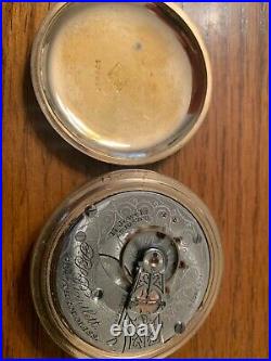 Waltham Pocket Watch P. S. Bartlett 18s, 17j YGF Case