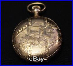 Waltham Pocket watch Gold Plated 25 years 1899 Size 3 / 0 Hunter Case
