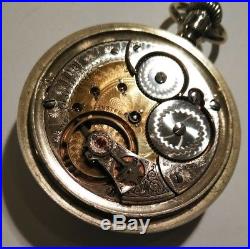 Waltham RARE 18S. Royal two-tone 17 jewels ONLY MADE 4,500 Glass Back Case(1896)