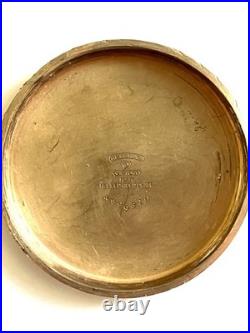 Waltham Riverside Pocket Watch (GF Case) Running Free Shipping