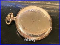Waltham Riverside size 12 Hunter case gold filled Pocket Watch