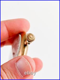 Waltham Seven Jewels in Wadsworth 20 Year Pocket Watch Gold Filled Case Vintage