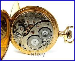 Waltham Size 12 Antique Grade 225 Model 1894 Hunting Case Working Pocket Watch