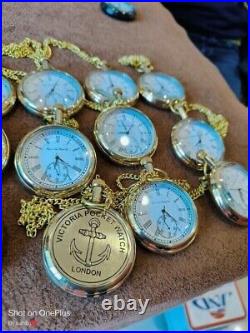 Watch elgin vintage pocket Watch Collectible Antique Brass Gift Lot of 12