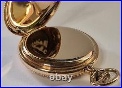 Working Antique 1899 Elgin 206 Model 2 Pocket Watch. Gold Filled
