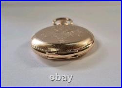 Working Antique 1899 Elgin 206 Model 2 Pocket Watch. Gold Filled