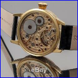 Wristwatch from Pocket Gilding Case Movement Watch Vintage New Hand Engraved HWC