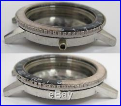 Zodiac GMT Watch Case 752 984 B in s. Steel diameter 35 mm